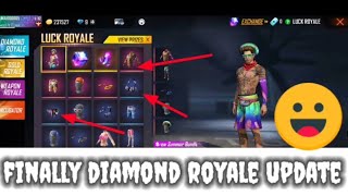NEW DIAMOND ROYALE FREE FIRE EVENT || FINALLY DIAMOND ROYALE UPDATE || SUMMER BUNDLE || FF NEW EVENT screenshot 4