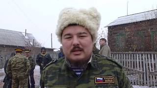 Cossacks from Australia at home Ataman Semyonov. Kuranj Trans-Baikal Territory. October 12, 2012