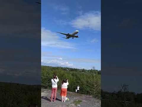 Juneyao Airlines Landing At Helsinki Vantaa From Shanghai Viral Airplane Travel Shorts 
