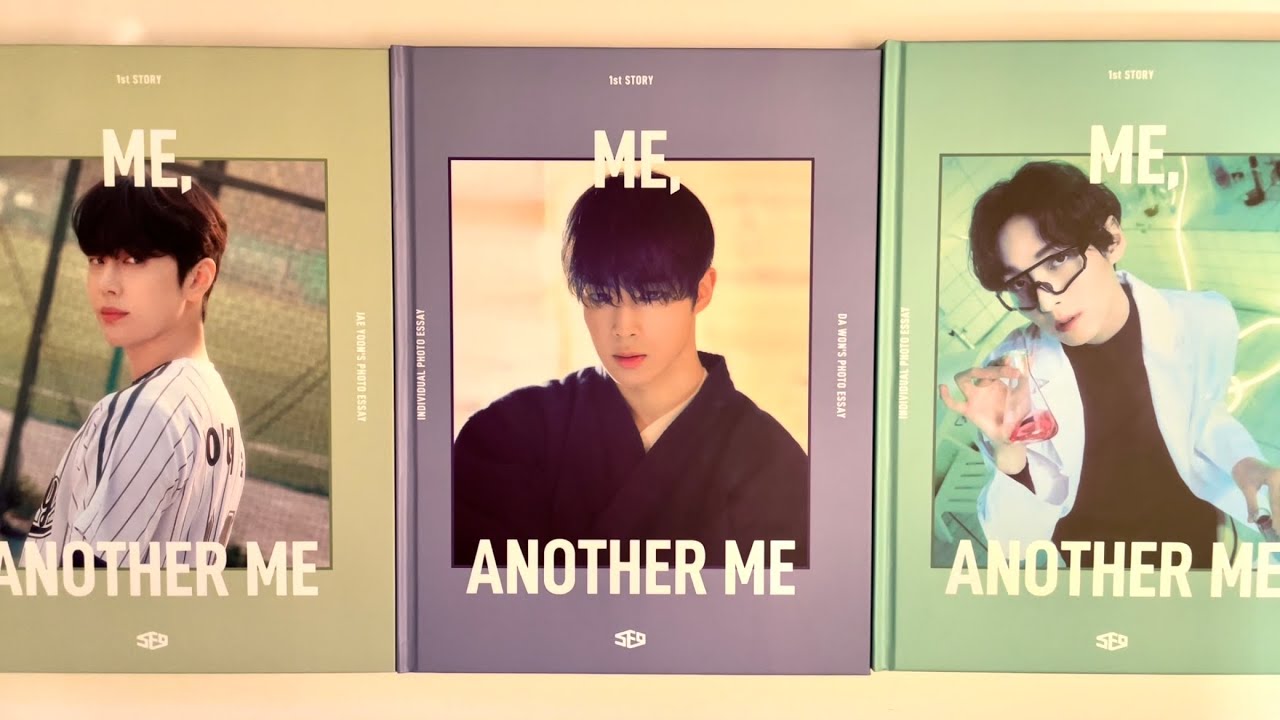 SF9 Jaeyoon, Dawon, and Zuho 'Me, Another Me' Photo Essay Set Unboxing & Flip Through!
