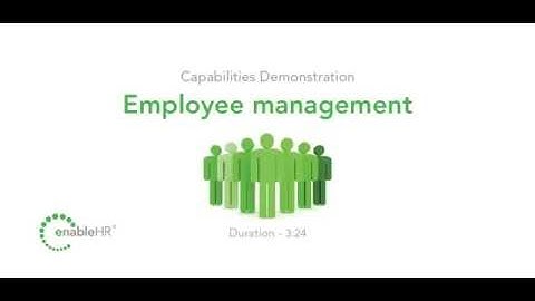 enableHR - Employee Management