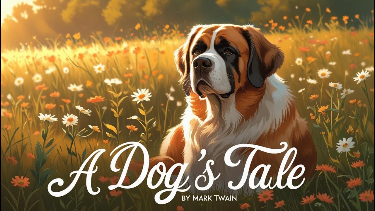 A Dogs Tale by Mark Twain | Classic Audiobooks by Missouri Author | Saint Bernard Dogs Life