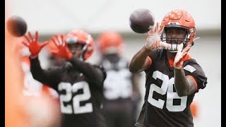Greedy Williams Leaves Practice Field With Athletic Trainer - Sports 4 CLE, 7/28/21