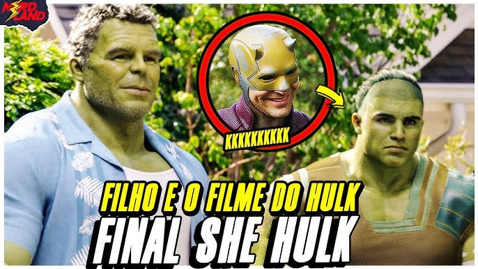 Mulher-Hulk Marvel conserta visual do filho do Hulk em imagem inédita