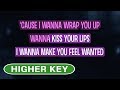 Wanted (Karaoke Higher Key) - Hunter Hayes