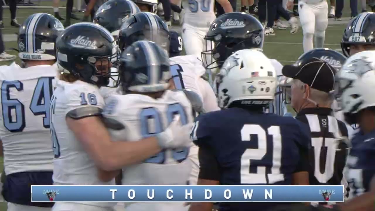 UNH Football vs Maine Highlights 11-22-25