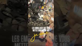 Le tri des matières pour le recyclage  #déchets  #environnement #tridesdechets #recyclage