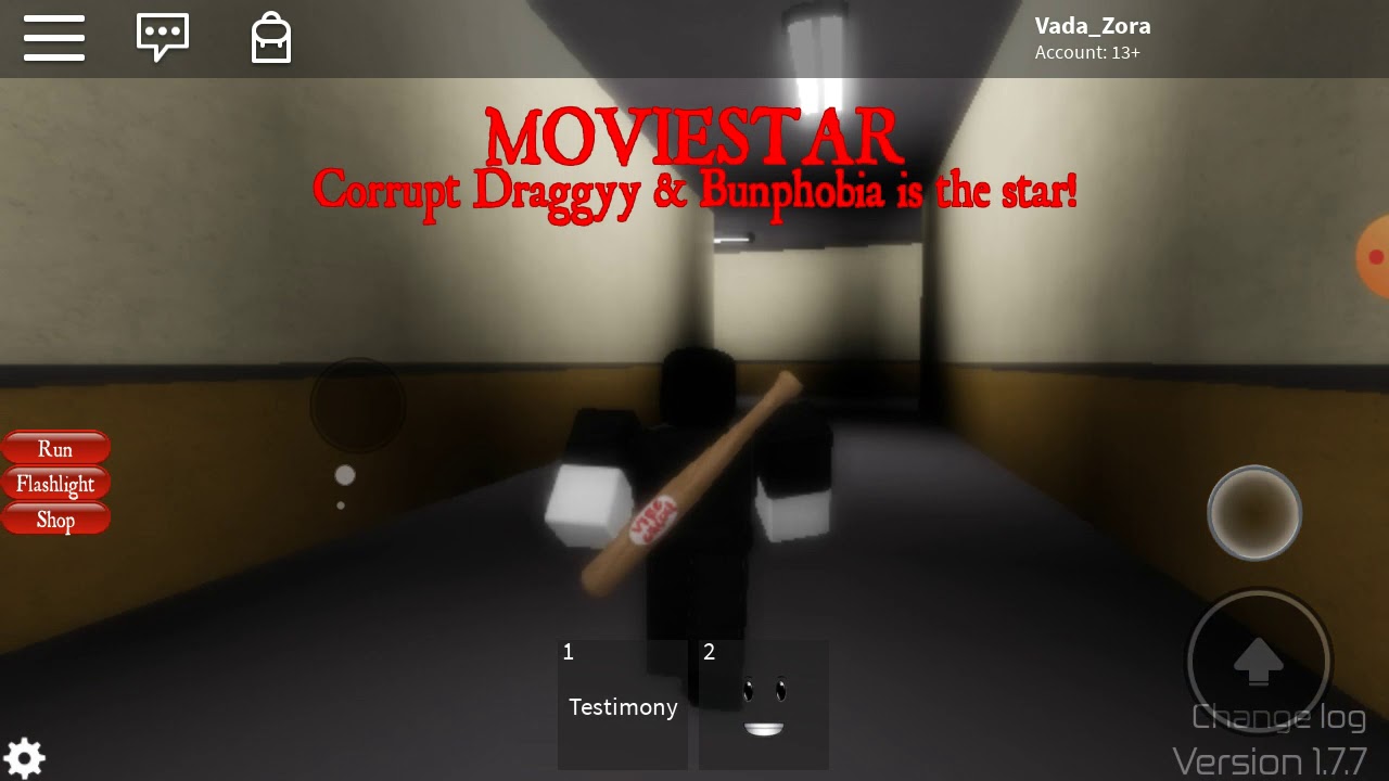 Roblox Midnight Horrors Corrupt Draggyy Bunphobia Is The Star