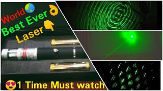 World Best Ever laser light. Unboxing, Testing &|Giveaway Announcement| One Time Must Watch screenshot 5