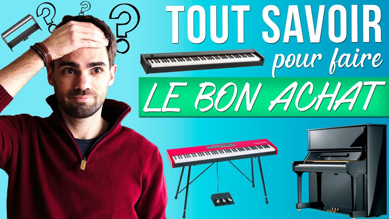 Quel Piano ACHETER quand on débute ? (+ quelles marques et accessoires ?)