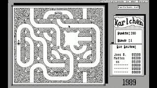 Atari ST Game "Karlchen" - Public Domain 1989 / GFA Basic