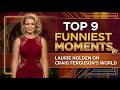 Laurie Holden (on) Craig Ferguson. For real? Laurie Holden is on Craig?