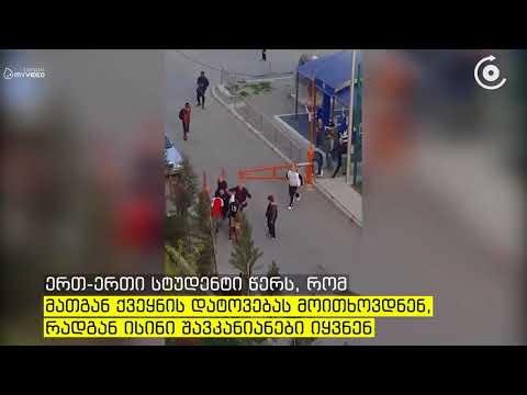 ბელიაშვილის ქუჩაზე მომხდარ ფაქტზე გამოძიება ძალადობის მუხლით დაიწყო
