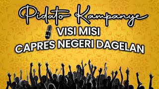 Bikin Emosi Pidato Kampanye Visi Misi Capres | Animasi Kartun Indonesia