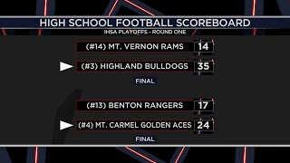 WSIL highlights scores from the High School Playoffs