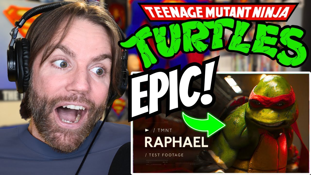 TMNT : RAPHAEL : TEST FOOTAGE | Superhero Fan Reacts!