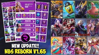 UPDATE NBS REBORN V1.65 | APK SCRIPT SKIN MLBB 2025 NO BAN