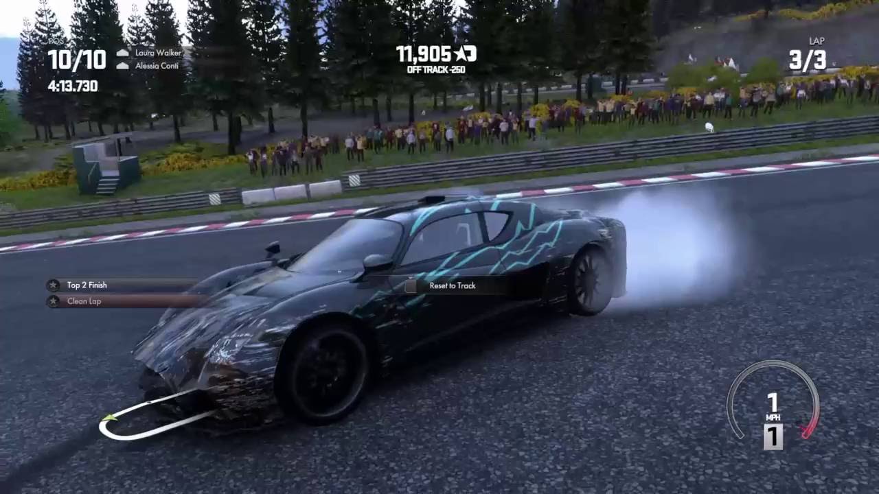 gaming logo Driveclub - Do a Barrel Roll!