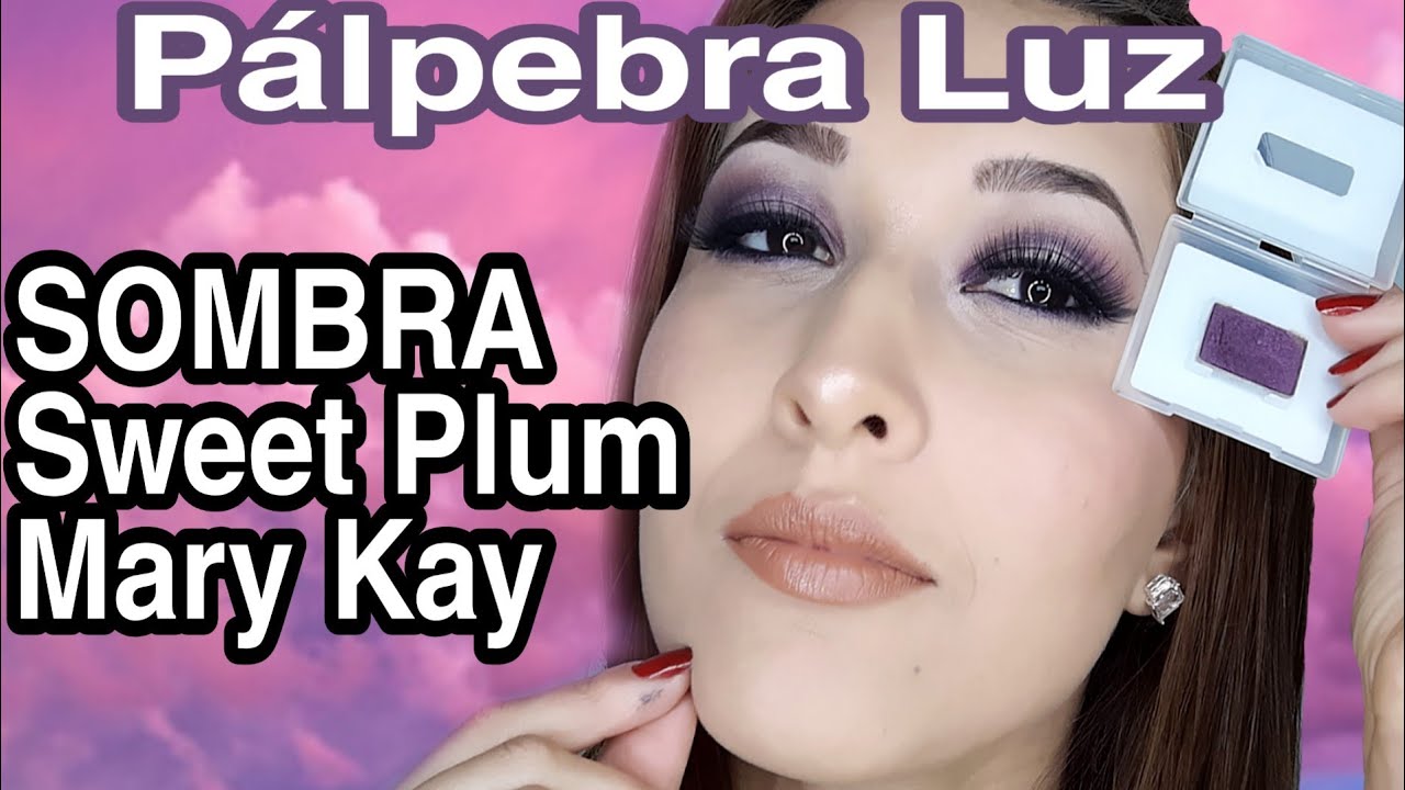 MAKE COMPLETA COM MARY KAY - Pálpebra Luz Sombra Sweet Plum