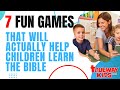 7 fun games that will actually help children learn the bible