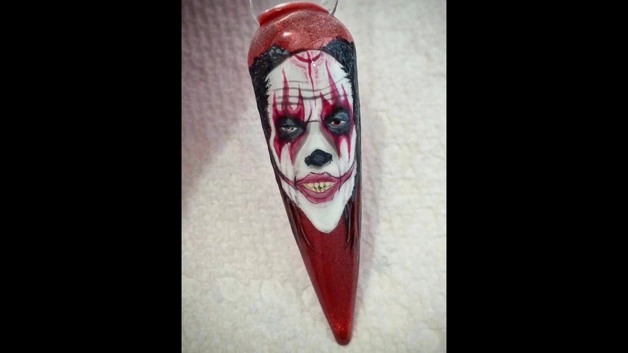 Sadistic HandPainted Portrait Nail @ Fear Zone 