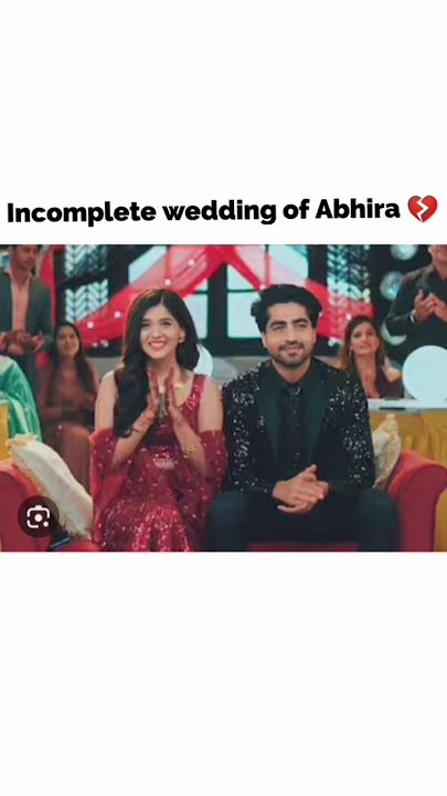 Incomplete wedding of Abhira 💔. #Abhira #Akshu #Abhi #Yehrishtakyakehlatahai #Wedding #Short #Viral