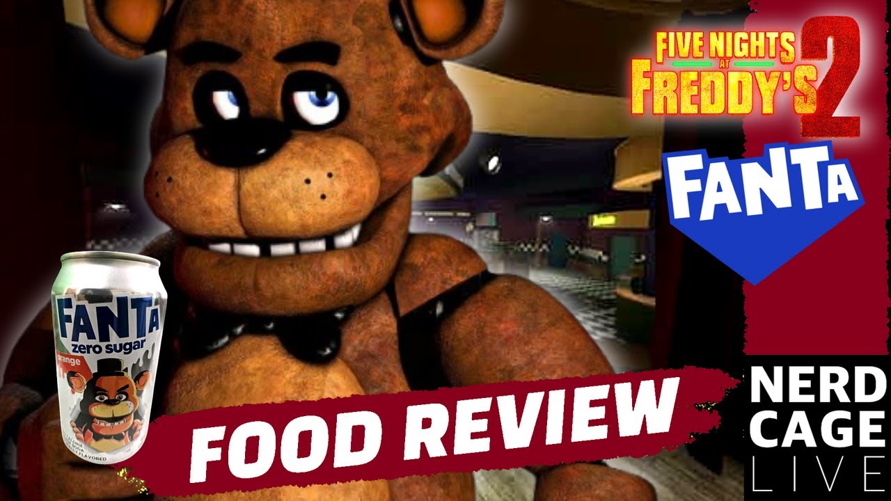Fanta Five Nights At Freddy's Апельсиновая газировка без сахара 