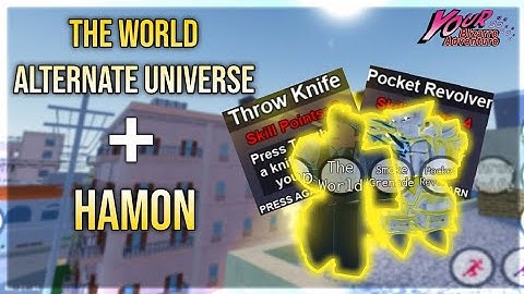 [YBA] TWAU is still a beast! | Twau + hamon mobile yba 1v1