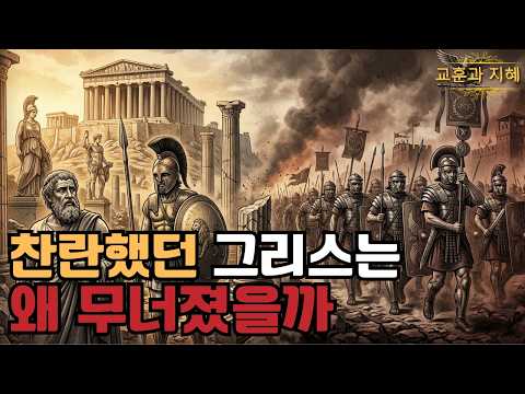 수면용 다큐: 찬란했던 그리스 문명은 왜 로마 앞에 무너졌을까. [잠들기 전 / 역사]🔥