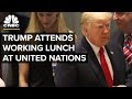 President Trump Attends Luncheon at the UN - Sept. 25, 2018