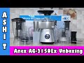 Anex ag2150 kitchen robot  anex food factory ag2150ex unboxing food processor unboxing by ashi t