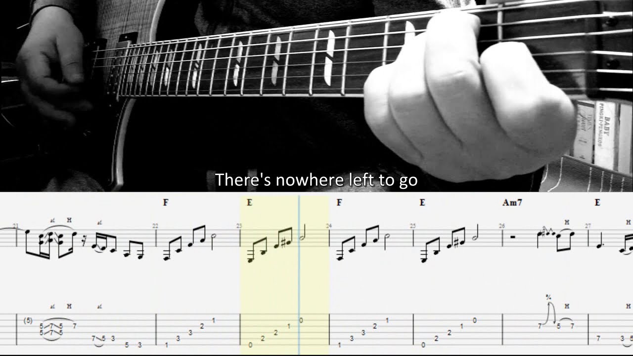 Alvin Lee - Motel Blues(Guitar Cover with TAB) - YouTube