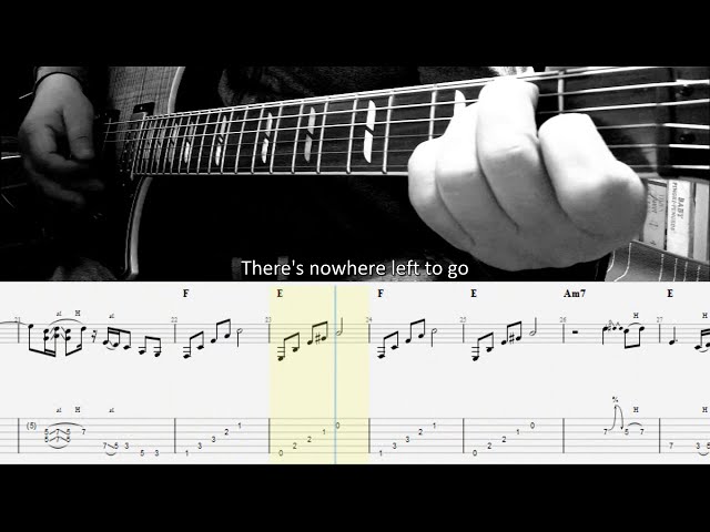 Alvin Lee - Motel Blues(Guitar Cover with TAB) class=