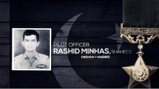 PAF PAYS TRIBUTE TO RASHID MINHAS SHAHEED ON HIS 52ND MARTYRDOM ANNIVERSARY