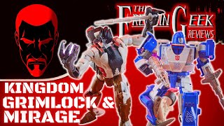 Kingdom GRIMLOCK & MIRAGE: EmGo's Transformers Reviews N' Stuff