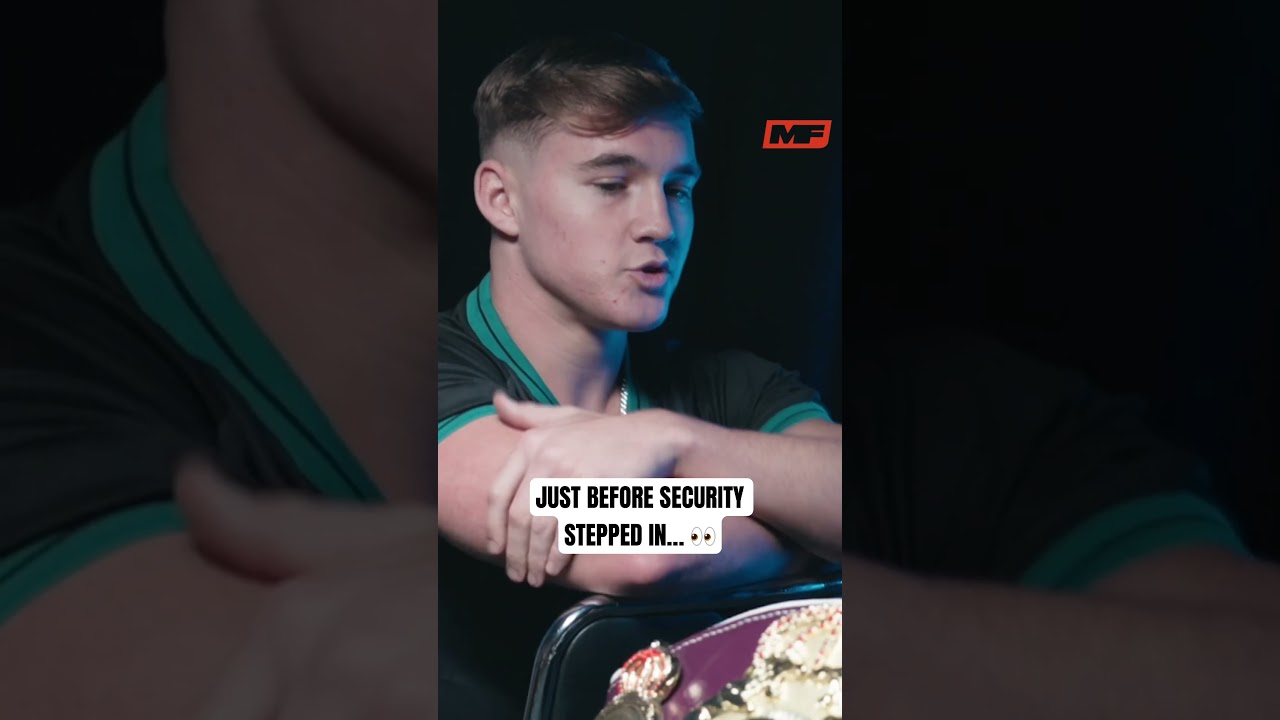 DRAMA as Jarvis and Ben Williams separated at face off… 😳