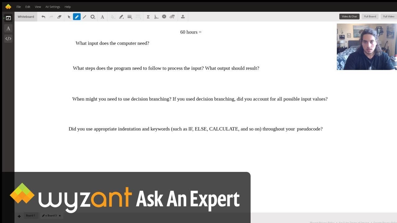 Calculate Paycheck Pseudocode Walkthrough