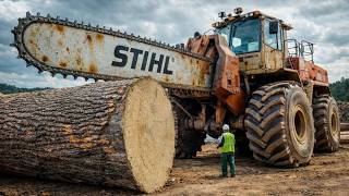 One Wrong Cut Changes Everything | Dangerous Logging Skills & Heavy Forestry Machines