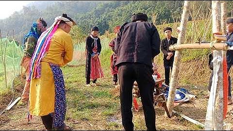 Nình ngò đài (lễ cấp sắc người dao minh tân -vx -HG