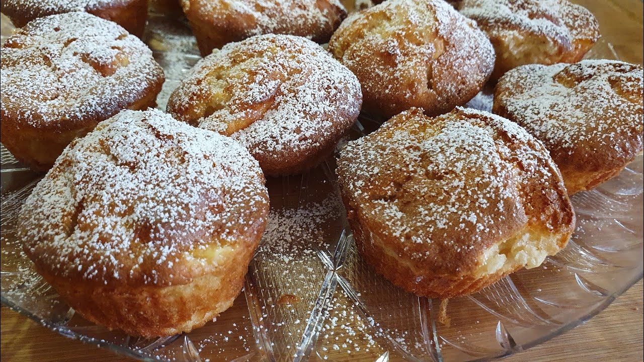 MUFFIN ALLE MELE E CANNELLA CON FRIGGITRICE AD ARIA CALDA  Moulinex  i Companion