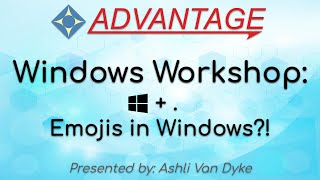 Windows Key + Period - Emojis In Windows screenshot 1