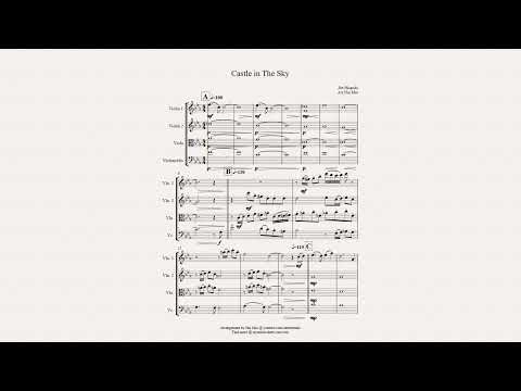 Laputa:Castle in The Sky for String Quartet - Joe Hisaishi
