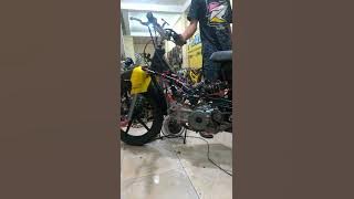 uji coba jupiter 130cc injeksi  turbo racing  by k cil madiun