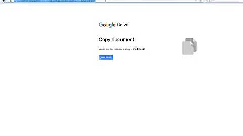 Force Others to Make a Copy in Google Docs