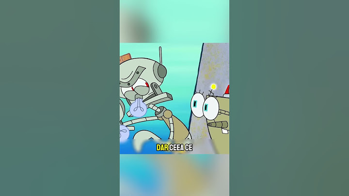 Spongebob A Devenit Un Robot