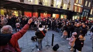 'HUGE' Crowds STOP - Unchained Melody Elvis Allie Sherlock cover