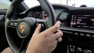 Как использовать Sport Chrono на Porsche 911 (992) 2020 года выпуска