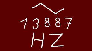 13887 hz triangle