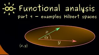 Functional Analysis 9 | Examples of Inner Products and Hilbert Spaces [dark version]
