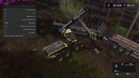 Farming Simulator 17 Logging on Kleinhau Map Episode 2